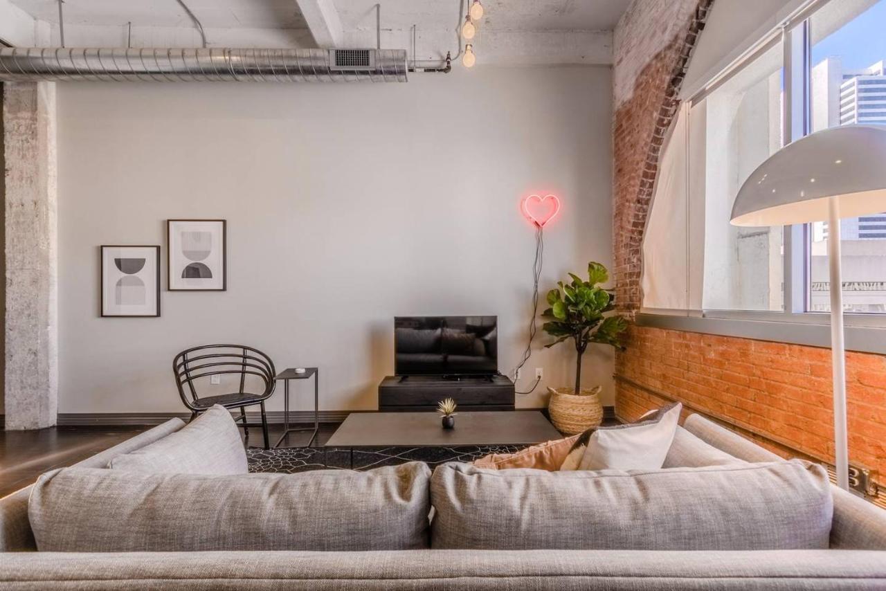 Ferienwohnung Live At A Hip 1-Bdrm Loft In The Heart Of Dallas Exterior foto